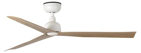 FARO 34370 - Stropný ventilátor MARINE M pr. 125 cm hnedá/biela IP44 + diaľkové ovládanie