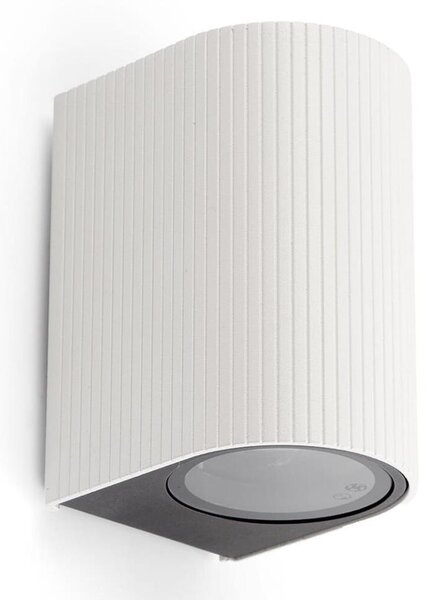 FARO 70323 - Vonkajšie nástenné svietidlo ESTELA 1xGU10/5W/230V IP65 biela