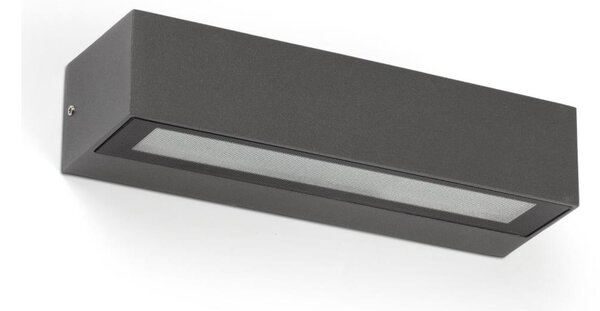 FARO 71910 - LED vonkajšie nástenné svietidlo LAKO LED/8W/230V IP65 antracitové
