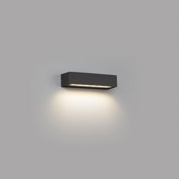 FARO 71910 - LED vonkajšie nástenné svietidlo LAKO LED/8W/230V IP65 antracitové