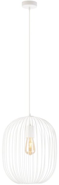 Luster na lanku OVELLA 1xE27/15W/230V pr. 34 cm krémový