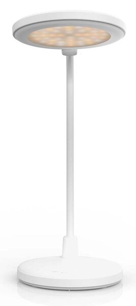 Nedis LTLRM11WT - LED stmievateľná nabíjateľná dotyková lampa LED/6W/1200 mAh 3000/4000/5700K biela