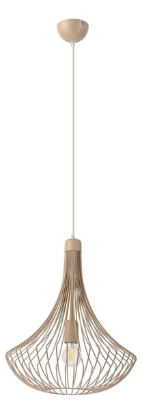 Závesný luster BALERINA 1xE27/15W/230V béžový