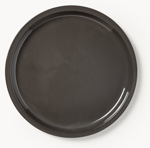 Porcelánové plytké taniere's reaktívnou glazúrou Dune, 2 ks