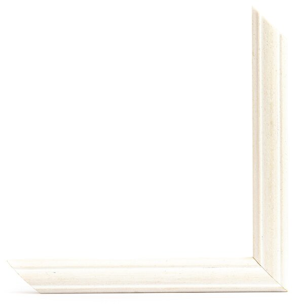 Fotorám CROWN, farba biela - 10x15 cm