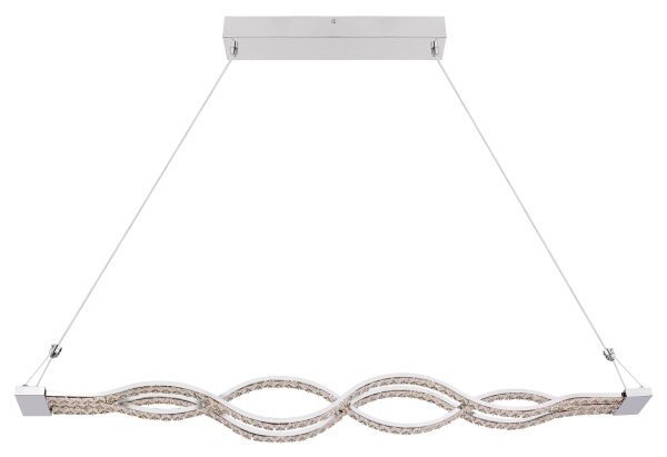 Globo 67109-30 - LED stmievateľný luster na lane PILLA LED/30W/230V + DO