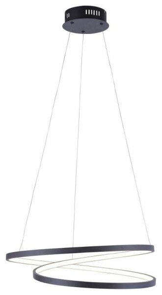 Paul Neuhaus 2472-18 - LED Stmievateľný luster na lanku ROMAN LED/30W/230V čierna