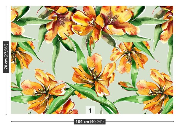 Fototapeta Vliesová Tulipán kvety 104x70 cm
