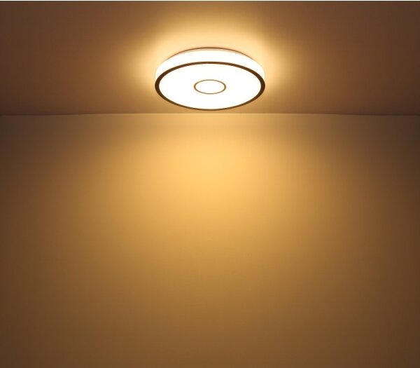 Globo- LED RGB Kúpeľňové stmievateľné svietidlo LED/30W/230V IP44 Wi-Fi Tuya + DO