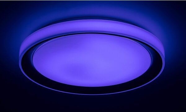 Rabalux 3510-LED RGB Stmievané stropné svietidlo EVEREST LED/40W/230V Wi-Fi + diaľkové ovládanie