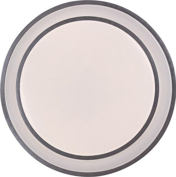 Rabalux 2131 - LED stmievateľné stropné svietidlo LUPITA LED/40W/230V strieborné + diaľkové ovládanie
