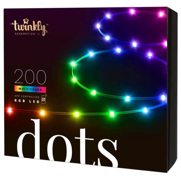 Twinkly TWD200STP-BEU - LED RGB Vonkajší stmievateľný pásik 200xLED 10m IP44 WiFi