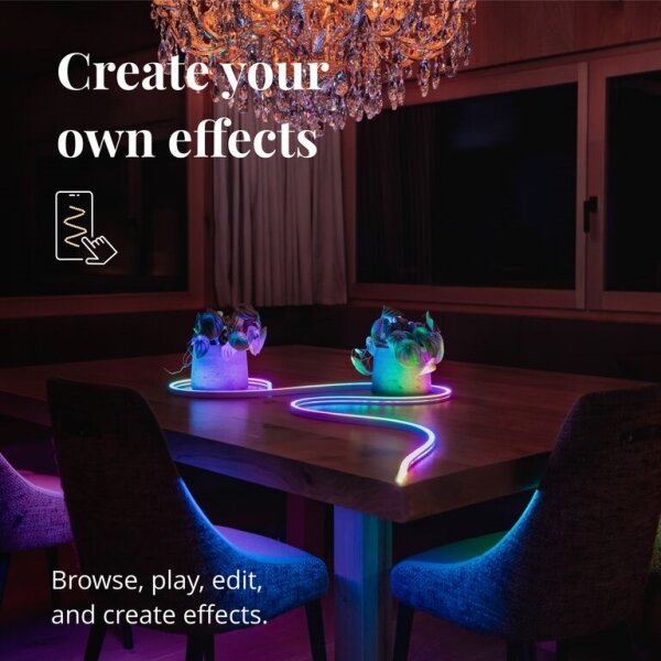 Twinkly TWFL200STW-WEU - LED RGB Stmievateľný pásik FLEX 200xLED 2 m Wi-Fi