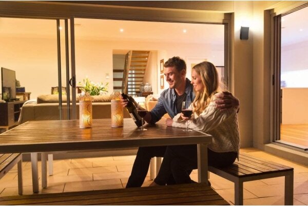 Ledvance - LED RGBW Vonkajšie svietidlo SMART+ CURVE LED/9W/230V IP44 Wi-Fi