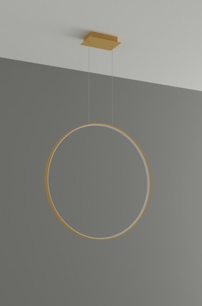 Thoro TH.175 - LED Luster na lanku RIO LED/50W/230V CRI90 3000K pr. 78 cm zlatá