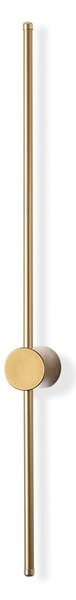 LED nástenné svietidlo v zlatej farbe Sword – Opviq lights