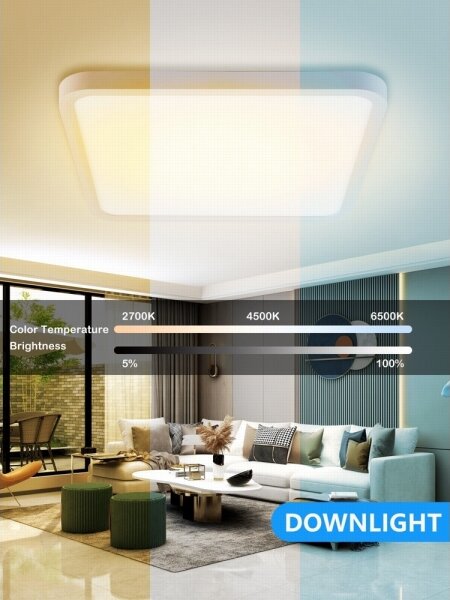 Immax NEO 07168-W40-LED RGB+CCT Stmievateľné svietidlo 50W/230V Wi-Fi Tuya biela+DO