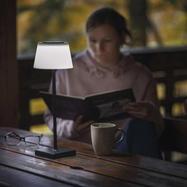 EMOS Z7630B - LED Stmievateľná nabíjacia lampa KATIE LED/4W/10V 1800mAh IP44 čierna