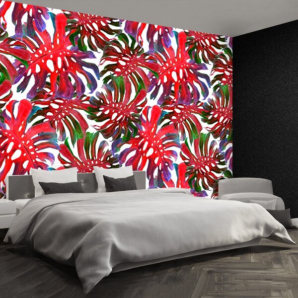Fototapeta Vliesová Exotické listy 104x70 cm