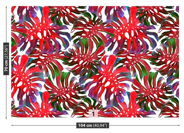 Fototapeta Vliesová Exotické listy 104x70 cm