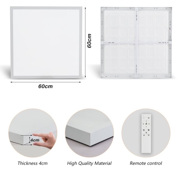 Brilagi-LED stmievateľné kúpeľňové svietidlo FRAME SMART LED/50W/230V IP44 biel+DO