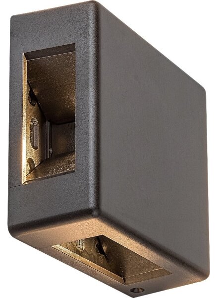 Rabalux 7317 - LED Vonkajšie nástenné svietidlo LIPPA LED/6W/230V IP54 čierna