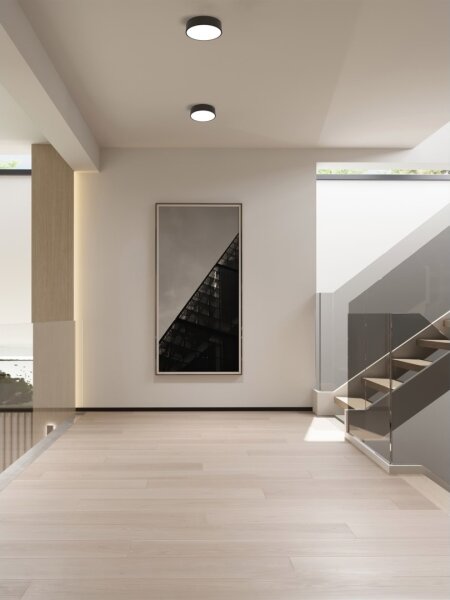 Immax NEO 07200L - LED Stmievateľné svietidlo RONDATE LED/18W/230V čierna Tuya + DO