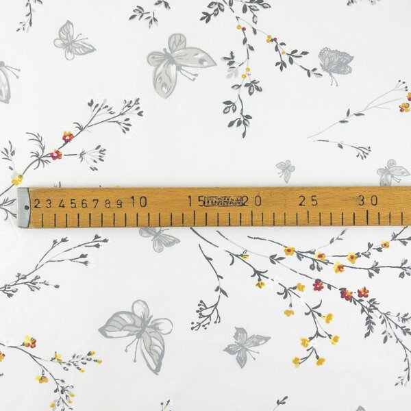 Ervi Bavlnená látka/plátno š.240cm - romantický vzor č.23515-3, metráž