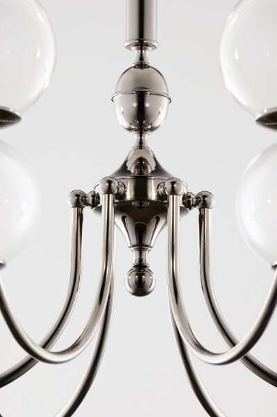 Jupiter 2022 - Luster na reťazi BRILLANTE 6xG9/10W/230V lesklý chróm