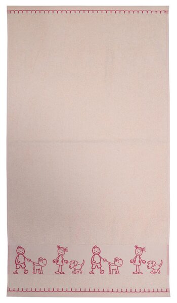 UTERÁK NA RUKY, 50/90 cm, ružová Ben'n'jen - Kúpeľňový textil