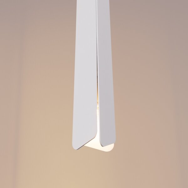 Sollux SL.1397 - Luster na lanku PRYSM 1xG9/8W/230V biela