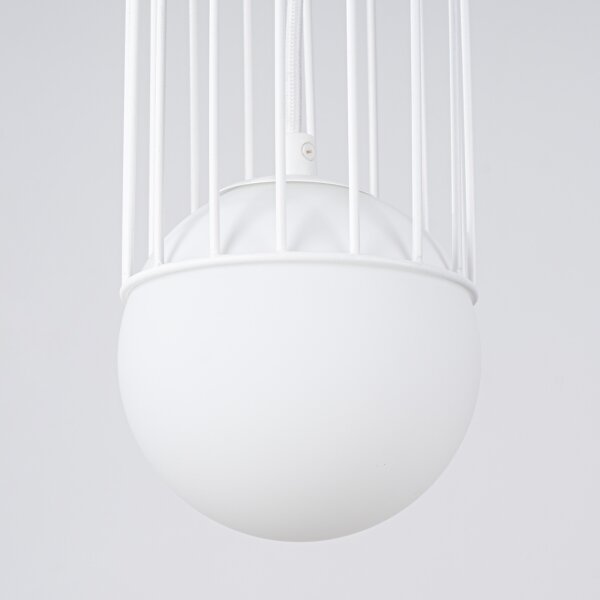 Sollux SL.1331 - Luster na lanku BRINA 1xG9/8W/230V biela