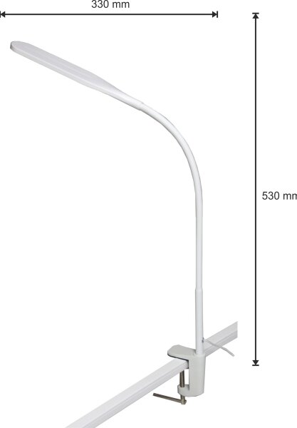 LED Stmievateľná lampa 3v1 LED/10W/230V 3000/4000/6000K CRI 90 biela