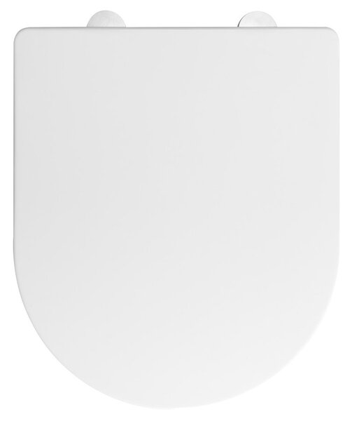 Aqualine Aqualine, VERMET WC sedátko, Soft Close, biela, VRS008