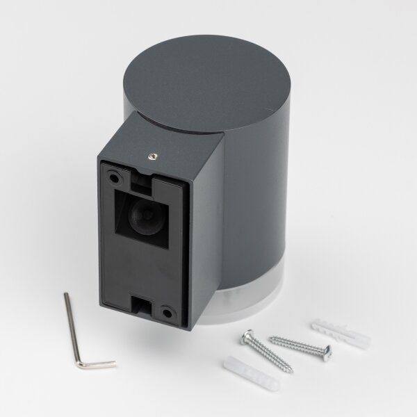Brilagi - Vonkajšie nástenné svietidlo MATERA 1xGU10/30W/230V antracit IP54