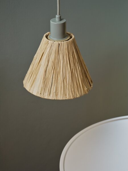 Ledvance - Luster na lanku DECOR RAFFIA 1xE27/15W/230V rafia