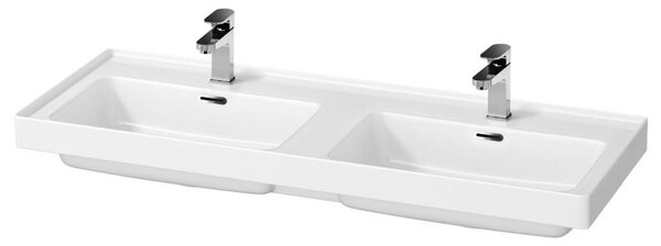 Cersanit Crea, SET B284 skrinka s umývadlom 120 cm, biela lesklá, S801-323