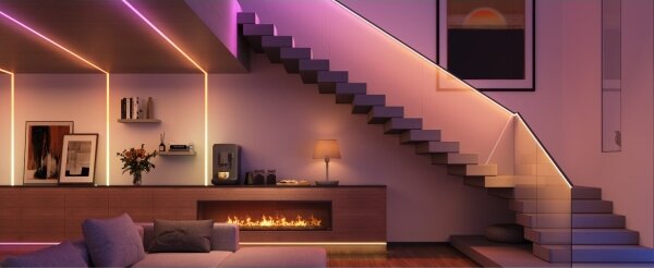 Govee - LED RGBICW Stmievateľný pásik COB 3780 diód 3m Wi-Fi Matter
