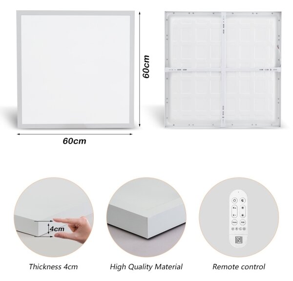 Immax NEO 07277L -LED Stm. kúpeľňové svietidlo FRAME 50W/230V IP44 Wi-Fi Tuya+DO