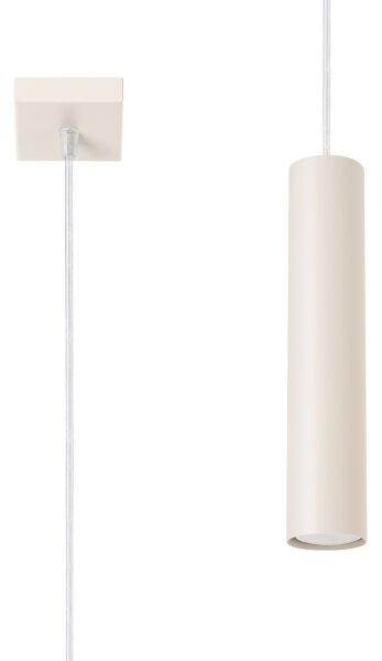 Sollux SL.1479 - Luster na lanku LAGOS 1xGU10/10W/230V krémová