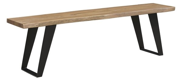 Dizajnová lavica Maalik 155 cm akácia