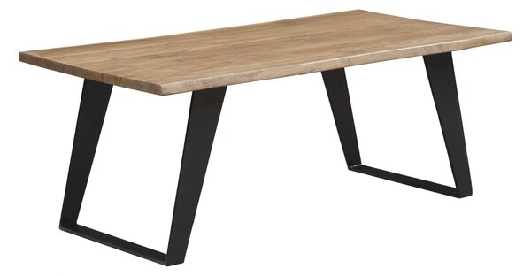 Dizajnový konferenčný stolík Maalik 115 cm akácia