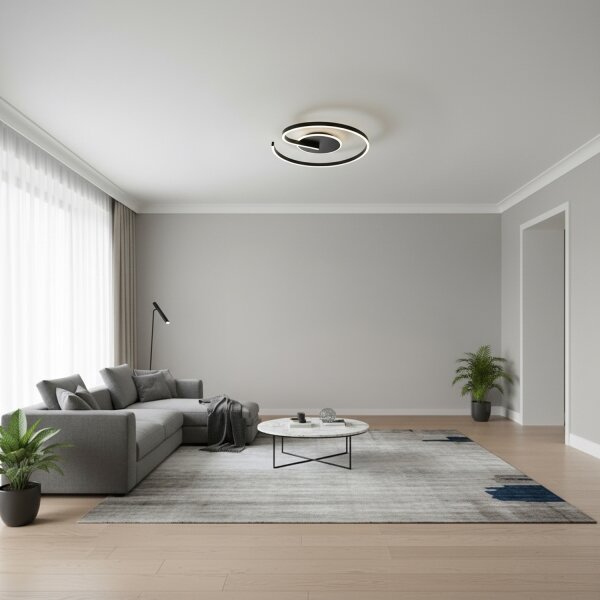 Brilagi -LED Stmievateľné stropné svietidlo SPIRAL LED/56W/230V 3000/4000/6000K+DO