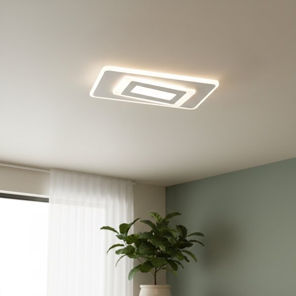 Brilagi - stmievateľné LED stropné svietidlo MODERN LED/51W/230V 3000-6000K + s diaľkovým ovládačom