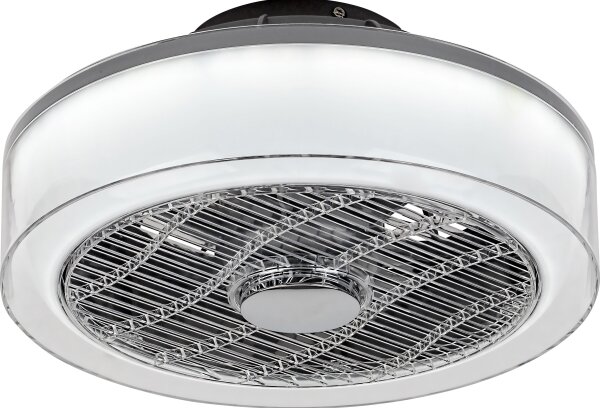 Rabalux - LED Stmievateľné stropné svietidlo s ventilátorom LED/30W/230V + DO