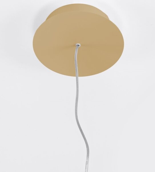 Thoro TH.181 - LED  Luster na lanku RIO LED /50W/230V CRI95 4000K pr. 78 cm zlatá