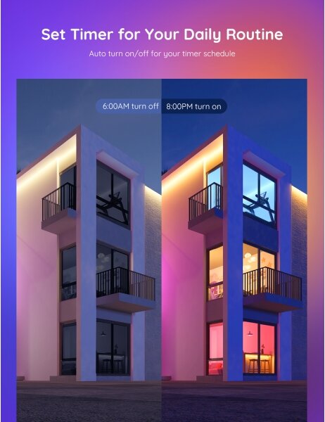Govee - LED RGBWW Stmievateľná žiarovka Smart E27/9W/230V 2700-6500K Wi-Fi