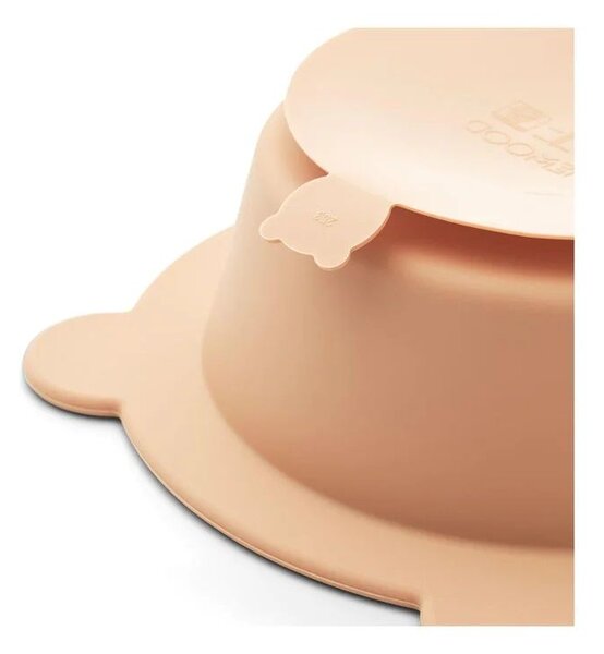 Miska s prísavkou Peony Mustard/Tuscany Rose Mix Mustard