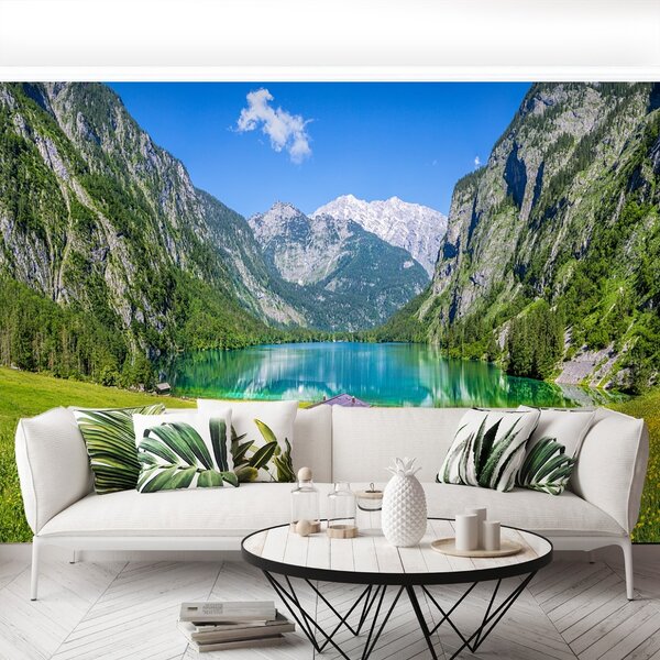 Fototapeta Vliesová Obersee königssee 104x70 cm