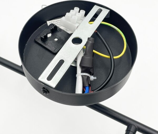 Brilagi - Prisadený luster MALONY 4xE14/20W/230V čierny
